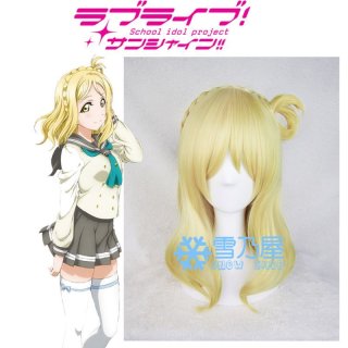 ラブライブ！サンシャイン！！黒澤ルビィ コスプレ ウィッグ