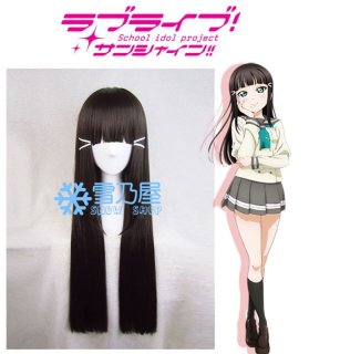ラブライブ！サンシャイン！！黒澤ルビィ コスプレ ウィッグ