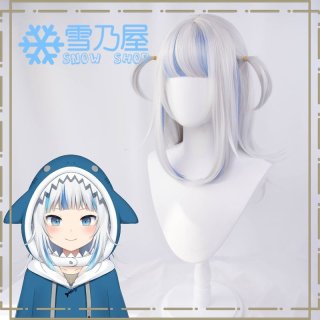 VTuber風 Gawr Gura サメちゃん がうる ぐら コスプレウィッグ