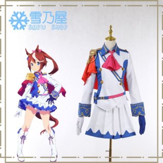 ウマ娘 プリティーダービー ビワハヤヒデ コスプレウィッグ 耳付き - snowshop雪乃屋