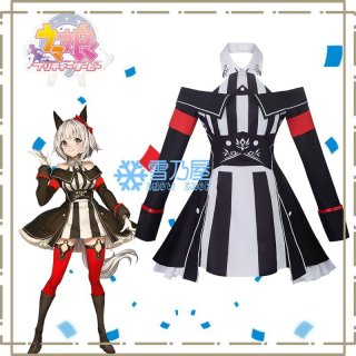 ウマ娘 プリティーダービー カレンチャン コスプレウィッグ 耳付き - snowshop雪乃屋