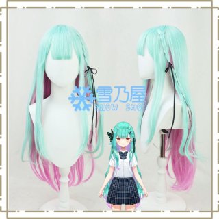 耐熱ウィッグ VTuber ホロライブ にじさんじ　魔界ノりりむ バーチャルライバー VTuber 魔界ノりりむ コスプレウィッグ