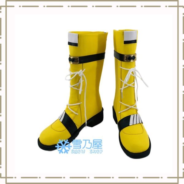 Eden　EXCEED  　羽撃き雲散らすソリッドステージ コス衣装    コスプレ靴、コスプレブーツ