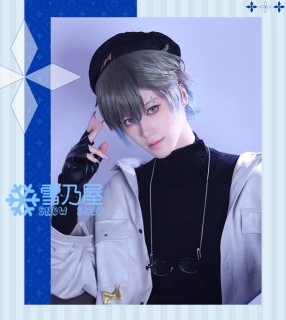 にじさんじ 葛葉 チャイナ コスプレ 衣装 ウィッグ ChroNoiR VTuber ChroNoiR 葛葉 チャイナ新衣装