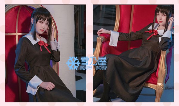 画像4: かぐや様は告らせたい〜天才たちの恋愛頭脳戦〜　四宮 かぐや　藤原千花　制服 コスプレ衣装 (4)