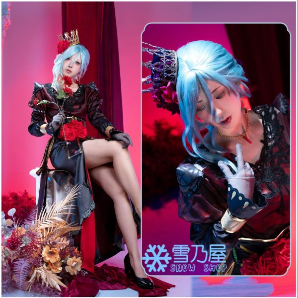 日野森雫Night rose-queen衣装