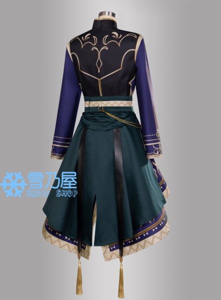 青柳冬弥風統べる蒼炎衣装